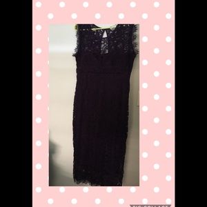 Deep purple lace Dress
